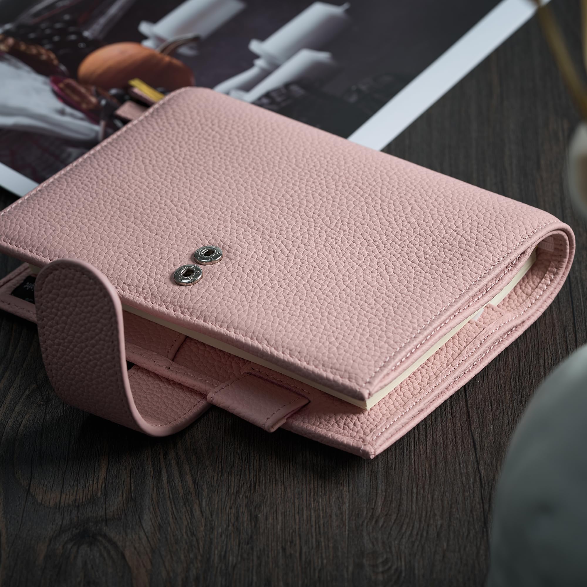 Amazon.com : Ox Knight A6 Leather Planner Cover for